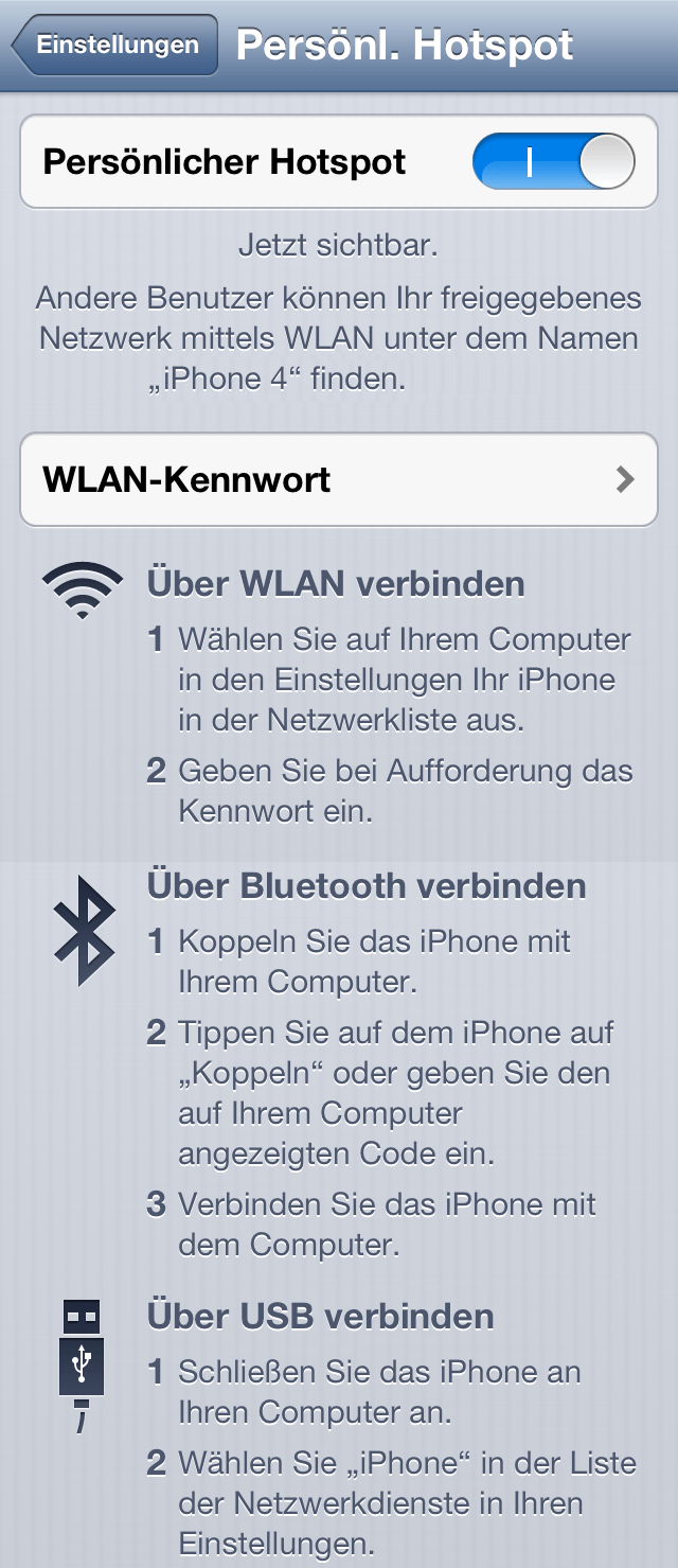 Hotspot iPhone iPhone und iPad als Hotspot einrichten ›