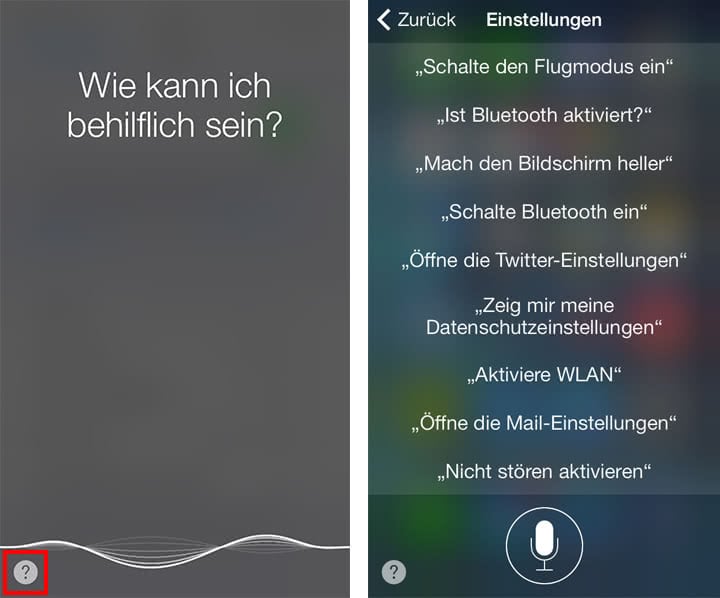 Siri aktivieren und einschalten auf dem iPhone mit iOS!