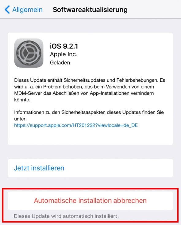 Am IPhone Automatische Updates Aktivieren So Geht S