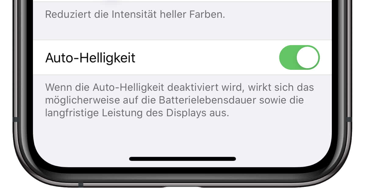 Iphone Helligkeit Geht Automatisch Runter Trotz Auto-helligkeit Aus iPhone & iPad Auto Helligkeit einstellen & kalibrieren!