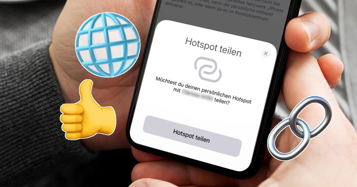 Hotspot iPhone iPhone & iPad als Hotspot einrichten