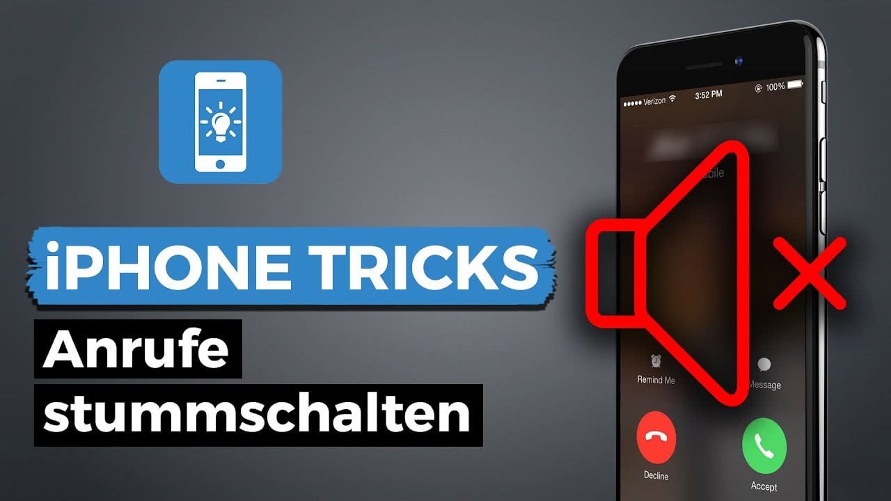 iPhone Anruf ablehnen So könnt ihr einen Anruf abweisen!