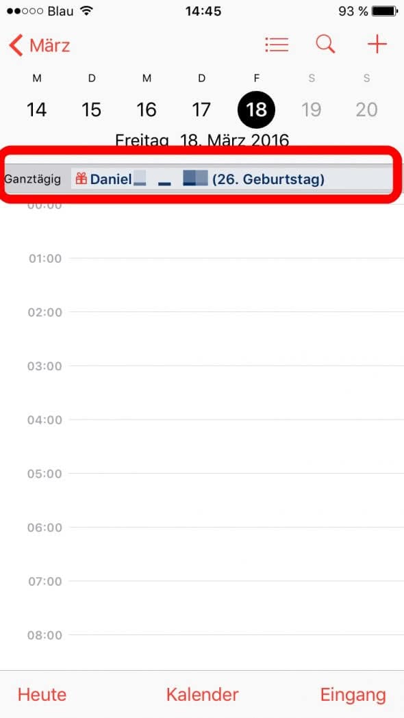 iPhone Geburtstagserinnerung einstellen so geht