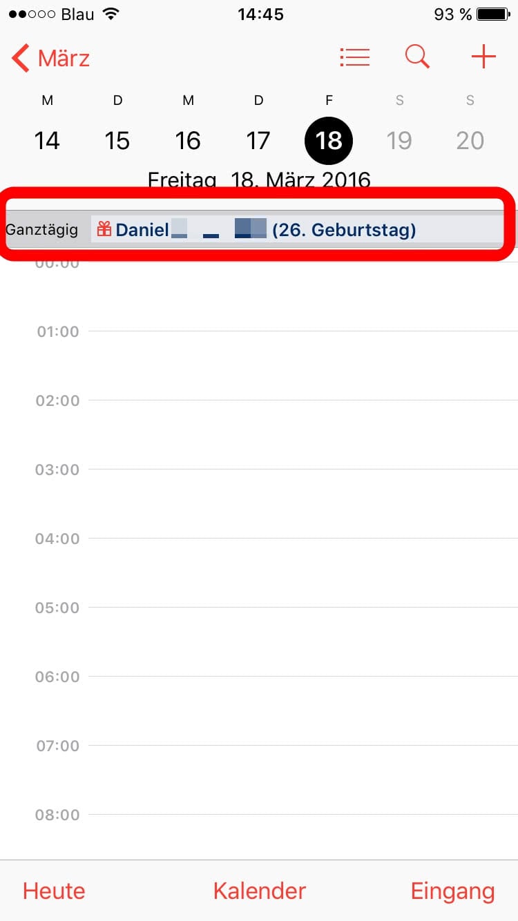 Wie Geburtstage In Iphone Kalender Eintragen 