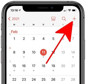 Neues Ereignis in der Kalender-App anlegen