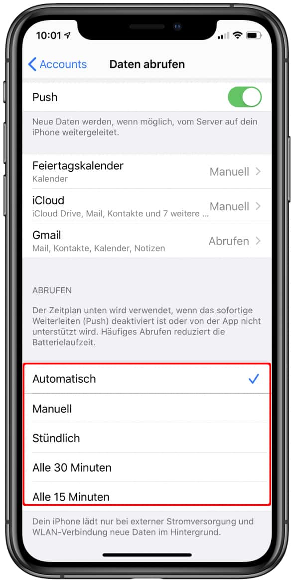 Iphone Mail Push Funktioniert Nicht Ios 15 iPhone Mail Push aktivieren oder deaktivieren – so geht's!