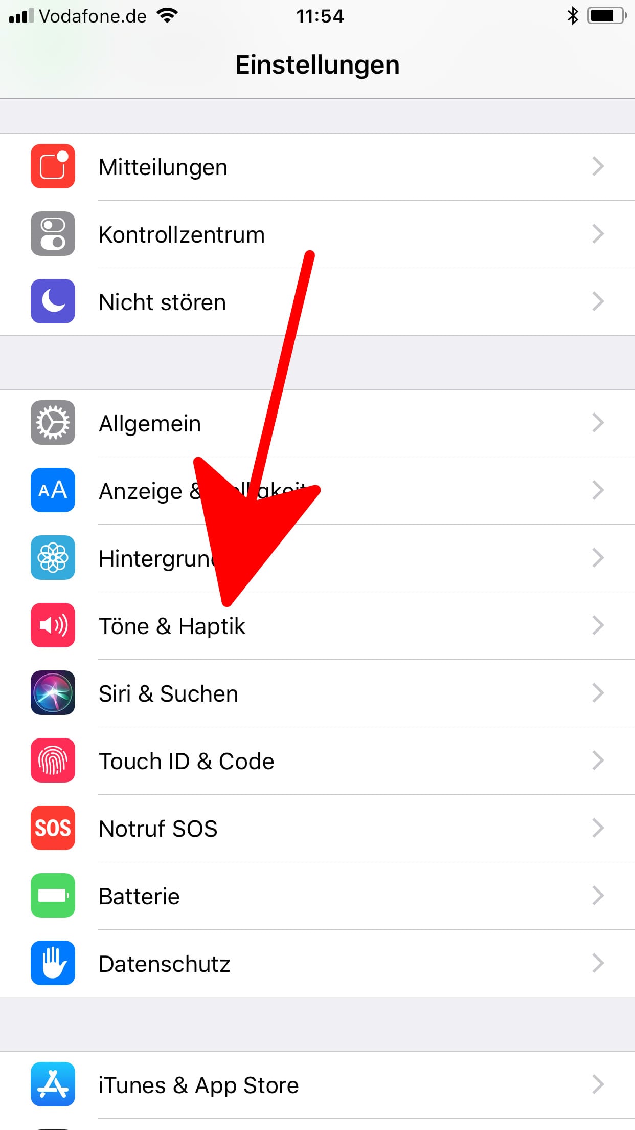 iPhone Klingelton Lautstärke einstellen und sperren