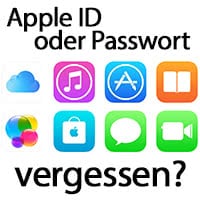 Apple ID oder Passwort vergessen