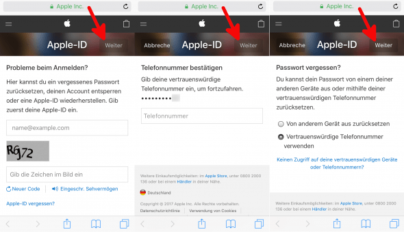 Apple Id Passwort Falsch Obwohl Richtig Apple ID vergessen - ID, Passwort oder Kennwort vergessen