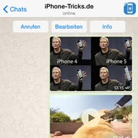 WhatsApp: Bilder oder Videos verschicken