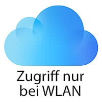 iCloud nur über WLAN nutzen