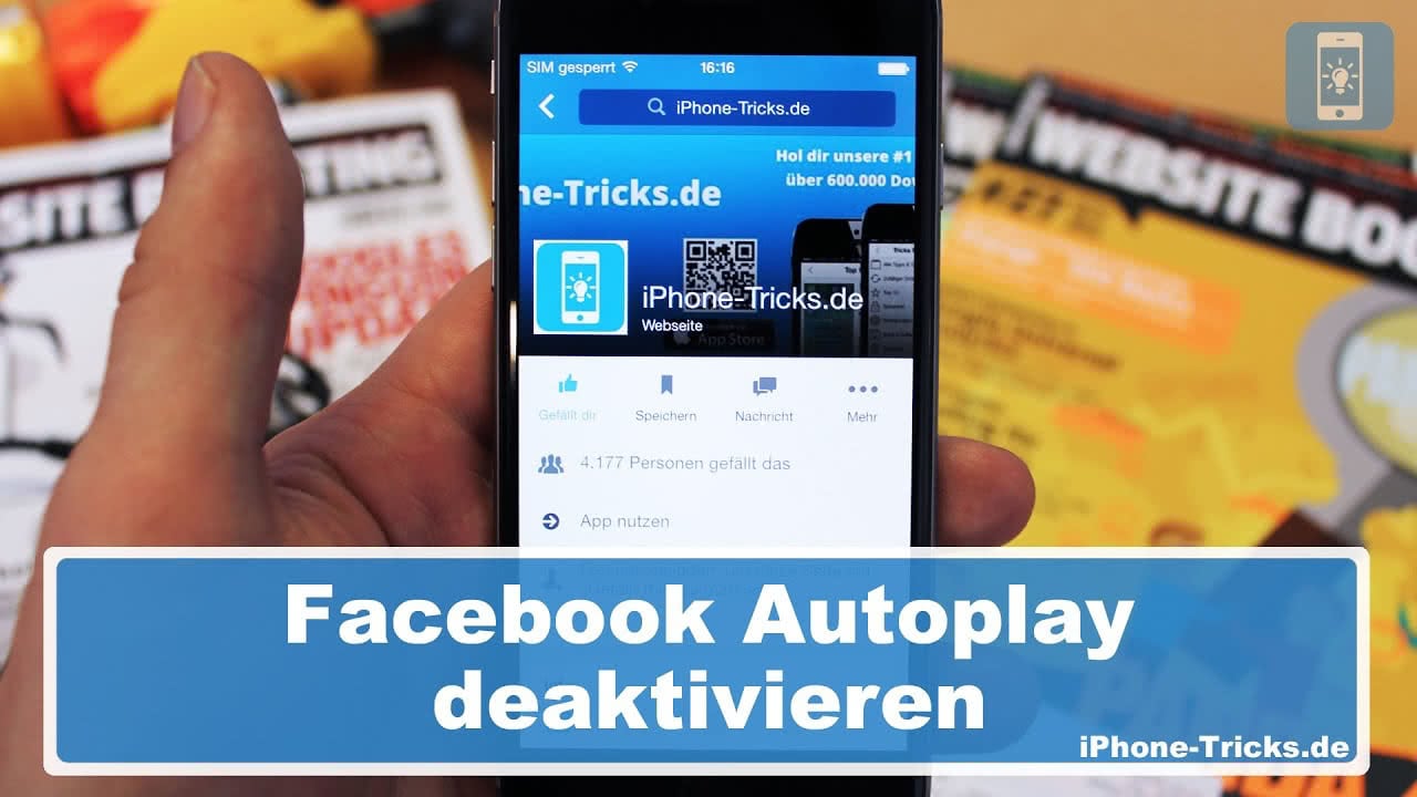 Facebook Autoplay Deaktivieren