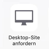 Desktop-Seite anfordern in Safari