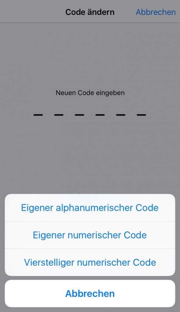íPhone Codesperre 4 Möglichkeiten der Code Sperre!