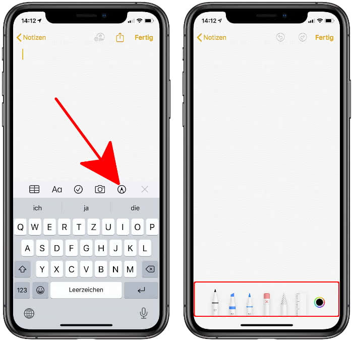 Am Iphone Handschriftliche Notizen Erstellen So Geht S