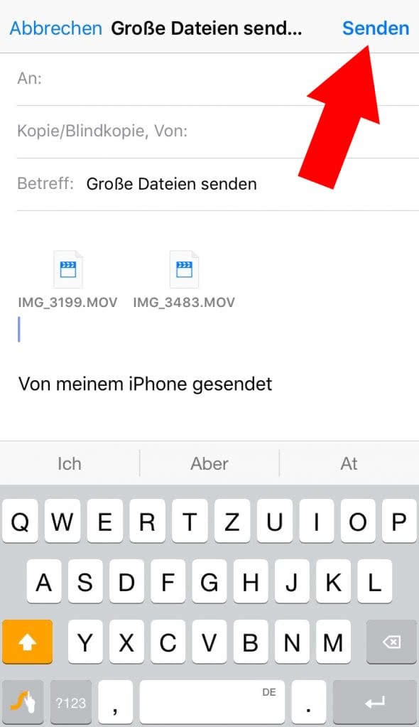 35+ Iphone mail bilder als anhang , iPhone Mail Anhang zu groß? Anhänge mit bis zu 5 GB verschicken!