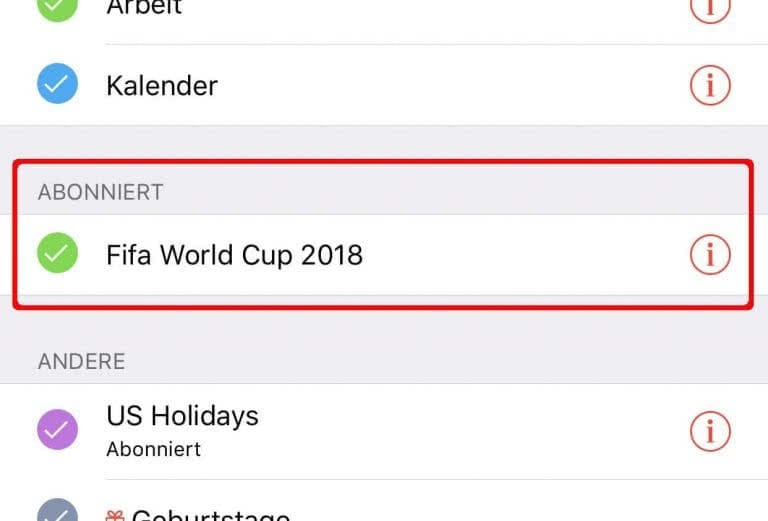 Iphone Kalender Orte Löschen 