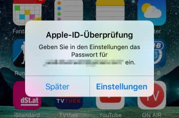 "Apple-ID-Überprüfung"