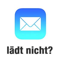 E-Mail lädt nicht am iPhone