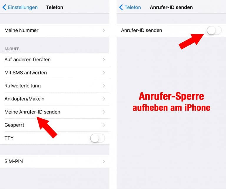 Jemanden anrufen trotz Blockierung Nummer blockiert umgehen