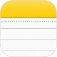 Notizen iOS App Logo