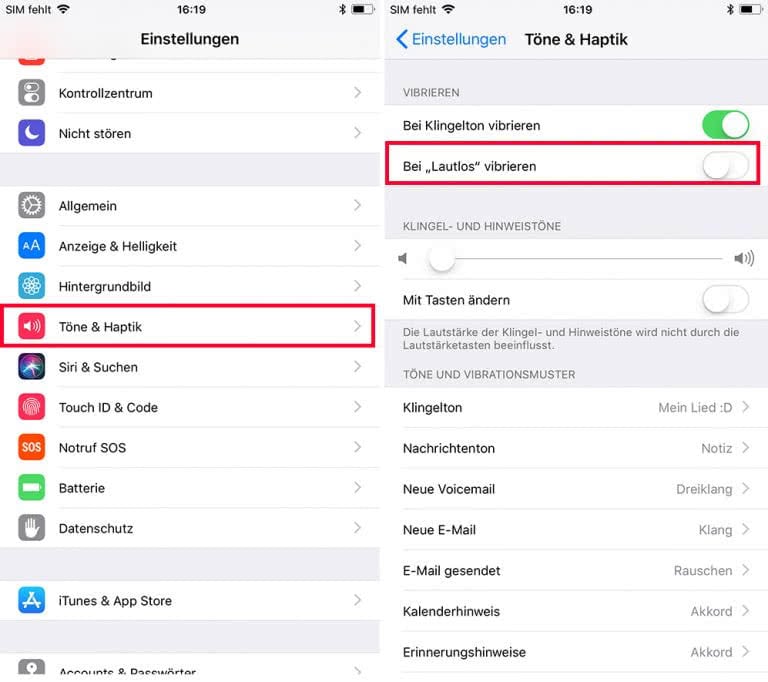 Bei Lautlos Bestimmte Anrufe Sollen Klingeln iPhone Vibration ausschalten im Lautlos-Modus! So geht's!