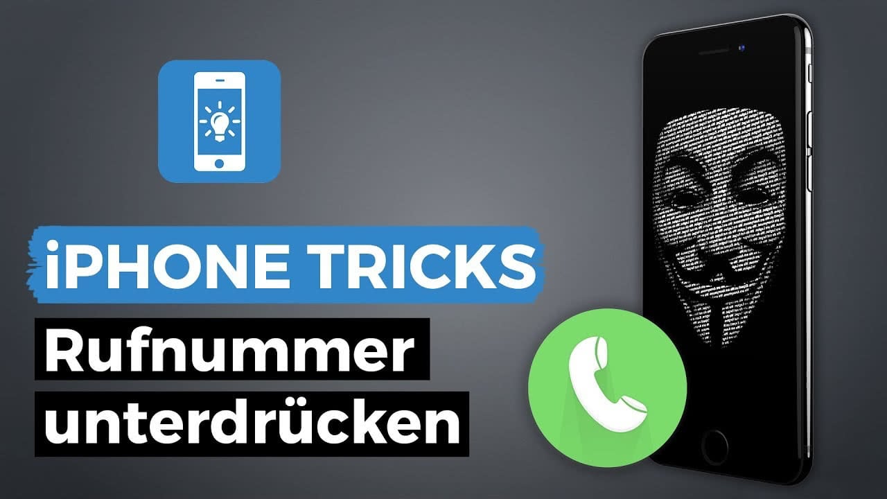 iPhone Nummer unterdrücken eure Rufnummer verbergen!