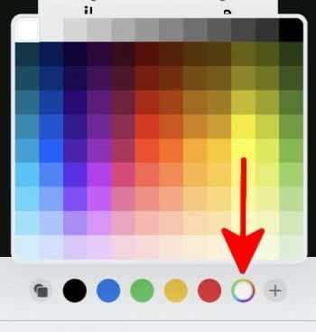 Farbe ändert im "Markierungen"-Modus in der Fotos-App