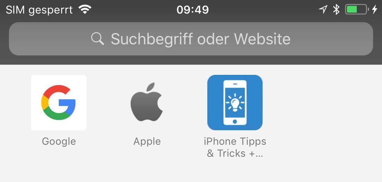 Privates Surfen mit Safari auf dem iPhone