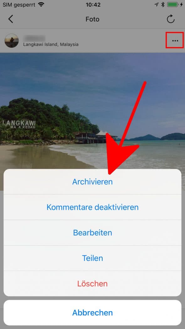 In Instagram archivierte Bilder finden Foto archivieren & wiederherstellen
