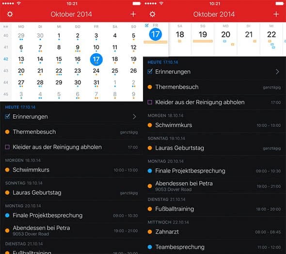 5 Kalender-Apps als Alternative zum Apple-Kalender