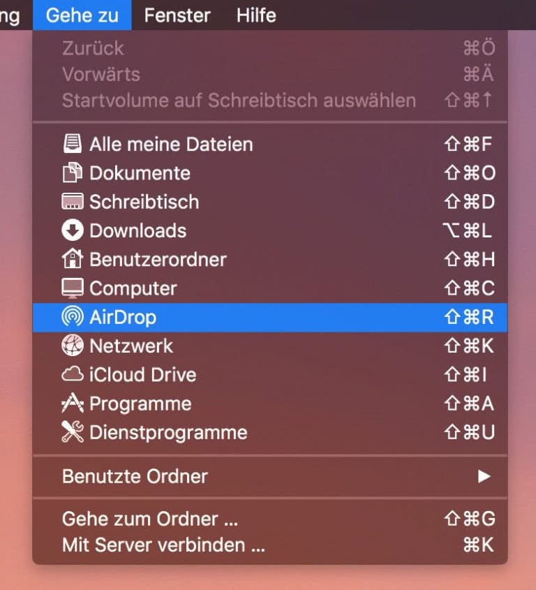 Mac wird nicht angezeigt in AirDrop Das könnt ihr tun!