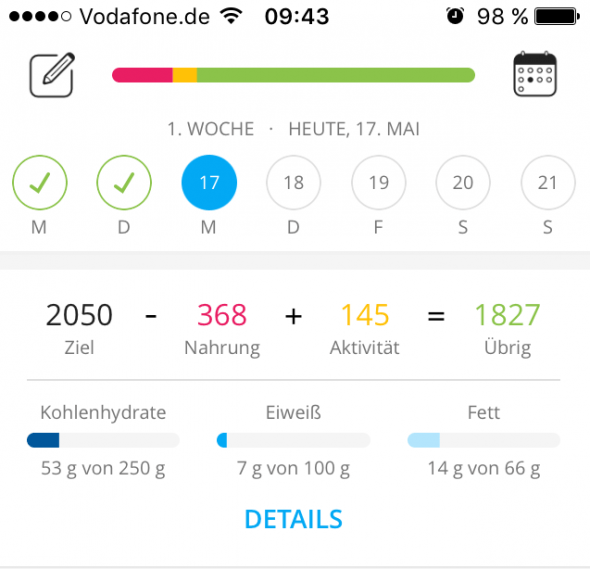 Kalorien mit dem iPhone zählen das sind die besten Apps