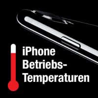 Verhalten von iPhones außerhalb der vorgesehenen Betriebstemperatur
