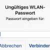 „Ungültiges WLAN Passwort“-Fehlermeldung beheben am iPhone