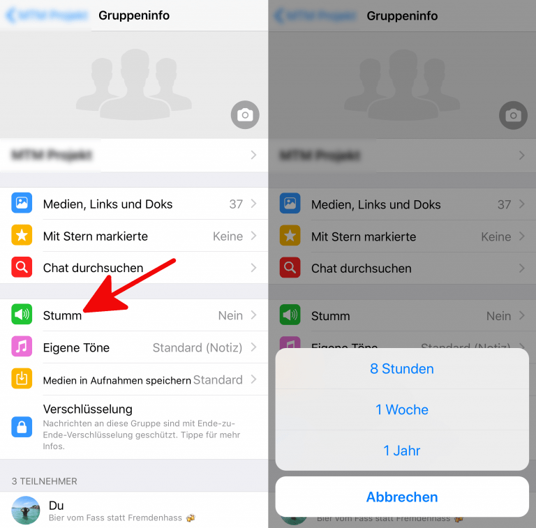 Whatsapp Benachrichtigung Stumm Schalten Was Sieht Der Andere