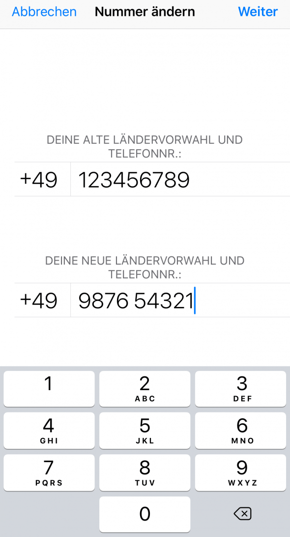 WhatsAppKontakte bei Nummernwechsel automatisch benachrichtigen