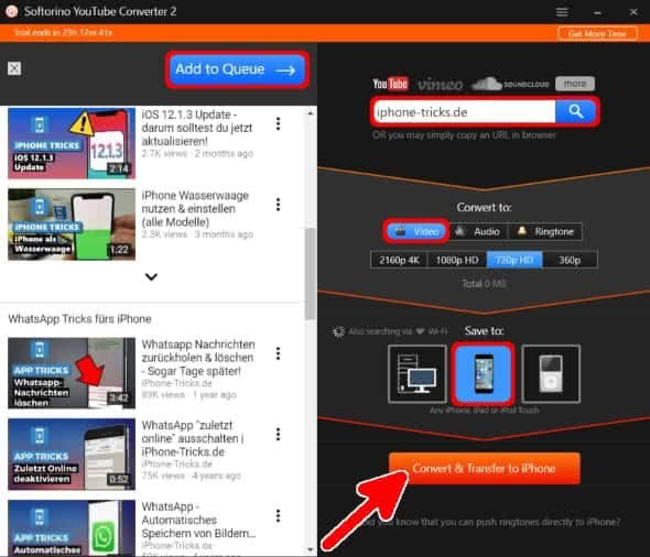 Softorino YouTube Converter 2 App auf Windows-PC