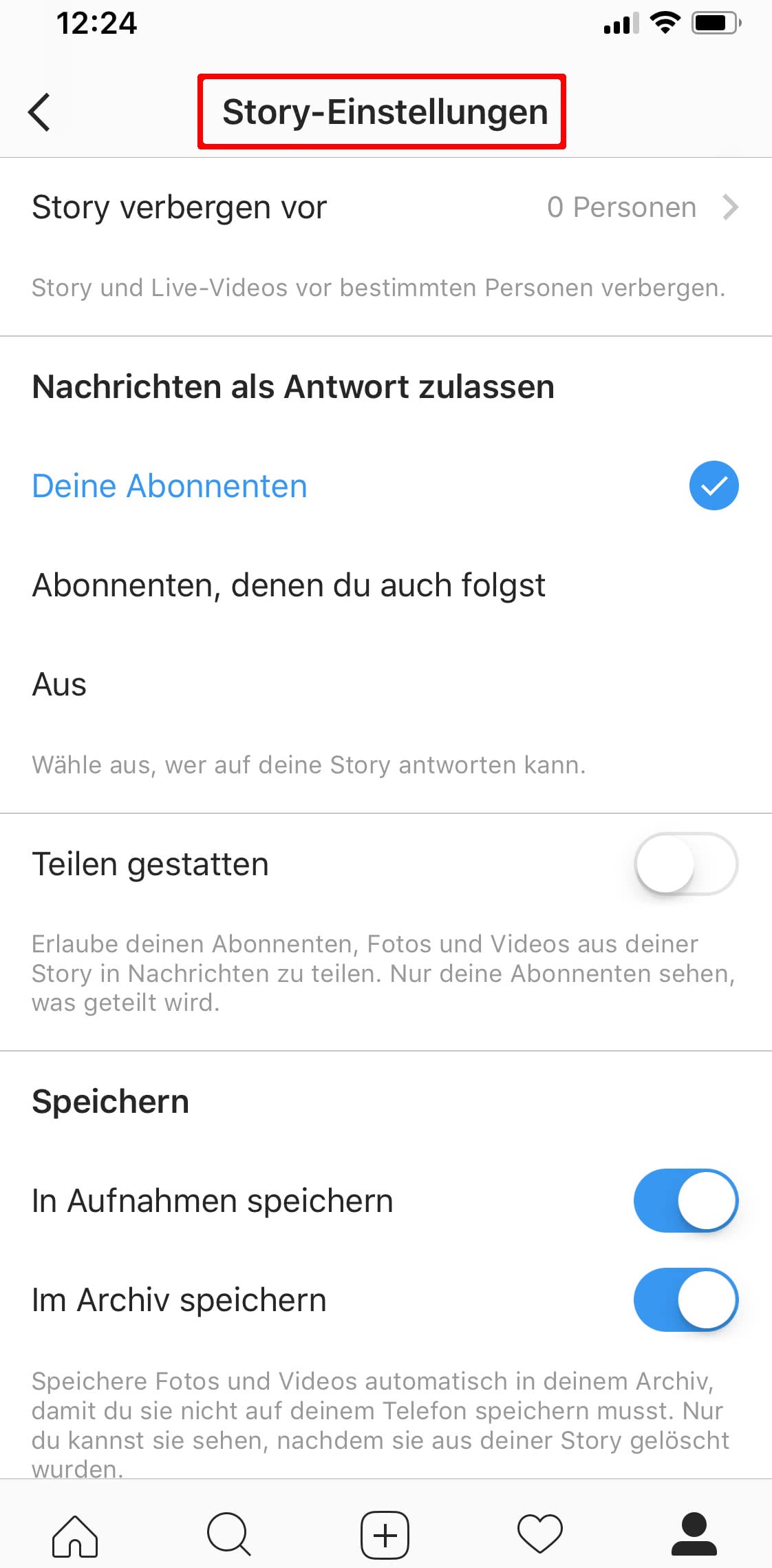 Screenshot Bei Instagram Story Sichtbar