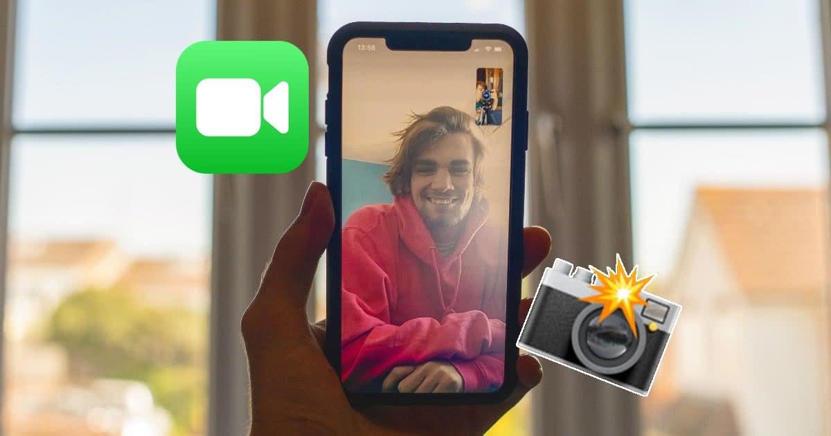 Live Photos machen in FaceTime auf dem iPhone
