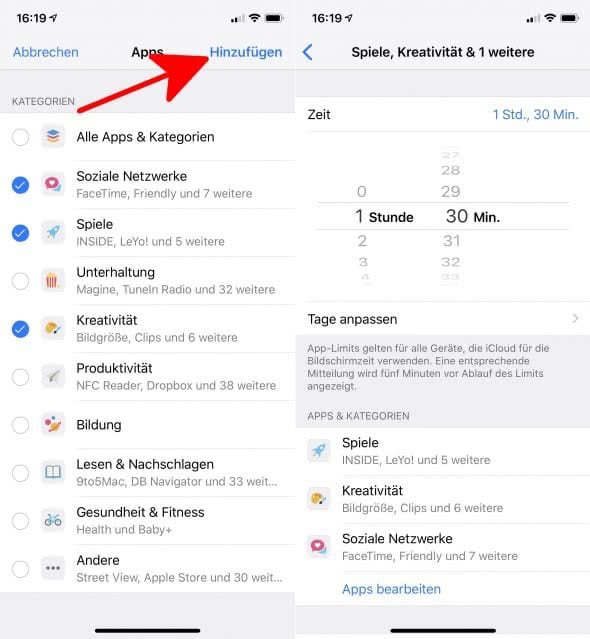 iPhone-Update iOS 12: Smartphone-Zeitlimit für Kinder dank neuer Funktion 