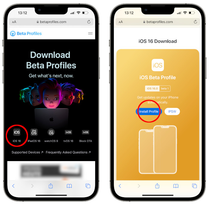 iOS 16 Beta installieren