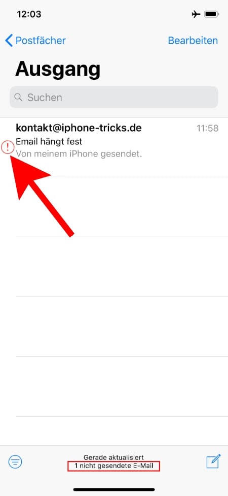 Gmx Gesendete Mails Werden Nicht Angezeigt Iphone iPhone E-Mails können nicht gesendet werden – das könnt ihr tun!