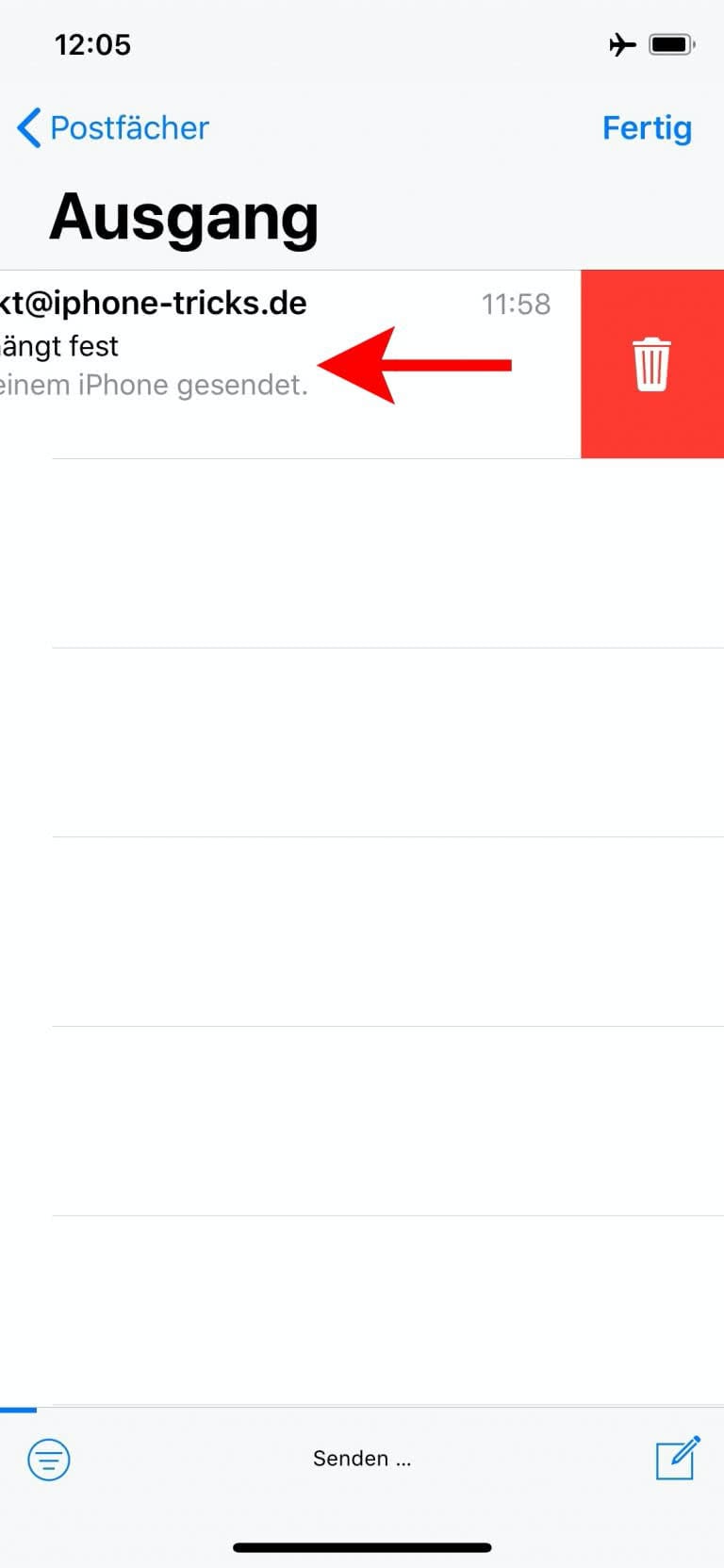 iPhone EMails können nicht gesendet werden das könnt ihr tun!