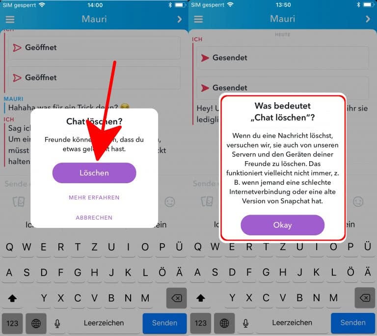Wie Kann Man Gespeicherte Snaps Loschen