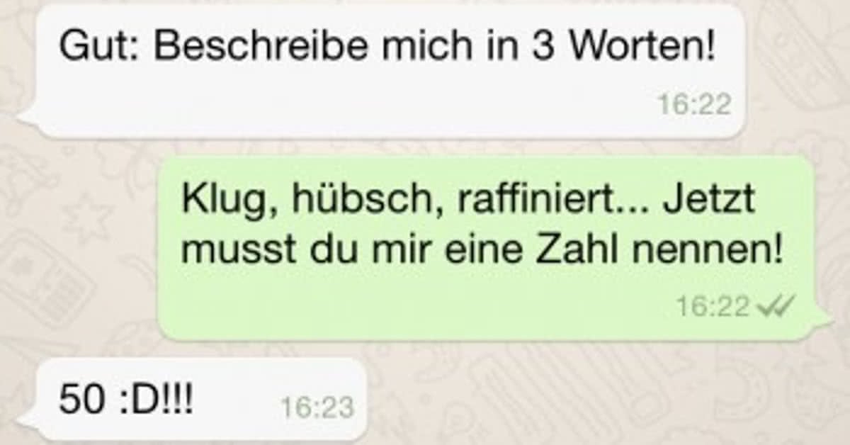 Machen mit mir würdest du whatsapp bild welches WhatsApp Spiel