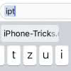 iPhone Textersetzung nutzen und schneller schreiben