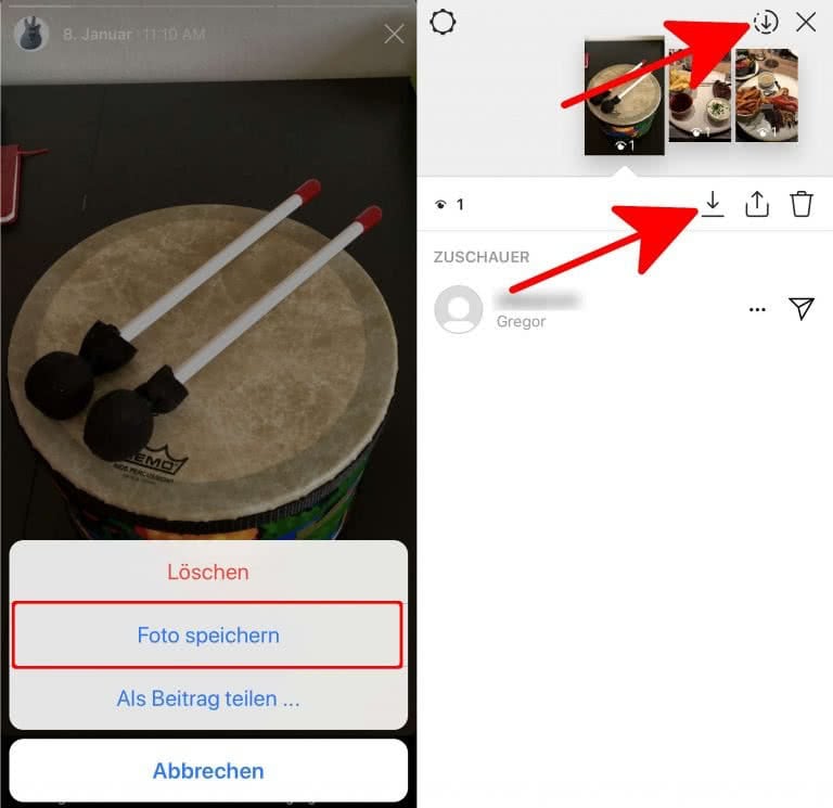 Screenshot Bei Instagram Story Sichtbar