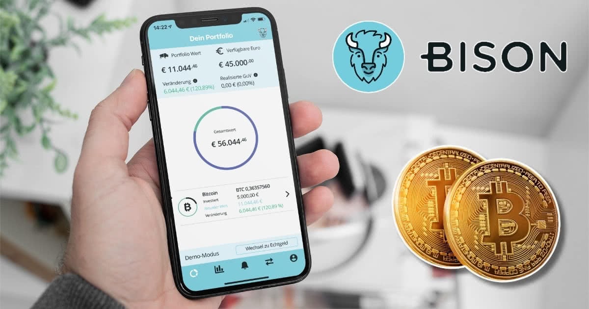 BISON App Erfahrungen - ab 10 € Bitcoin am iPhone handeln ...