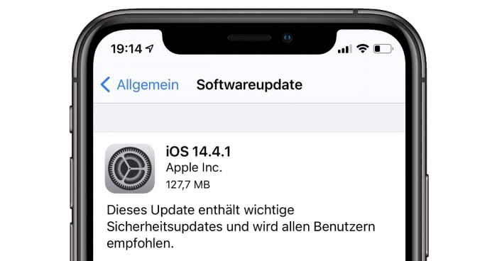 iOS 14.4.1 Update schließt Sicherheitslücke – jetzt installieren!
